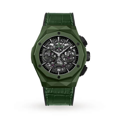 hublot classic fusion green|hublot classic fusion watches.